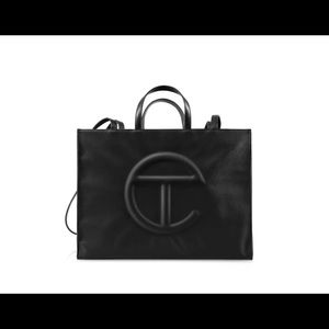 Telfar Large Shopping Bag - Black